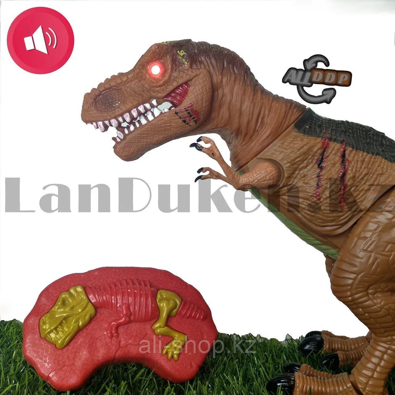 Радио управляемая игрушка динозавр на пульте управления T-Rex Интерактивный - фото 3 - id-p113469453