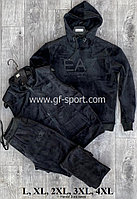 Велюровый зимний костюм мужской ЕА7 (emporio armani)