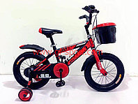 Велосипед Phoenix красный алюминиевый сплав оригинал детский с холостым ходом 14 размер