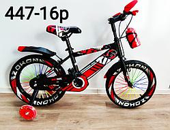 Велосипед BeixiL красный оригинал детский с холостым ходом 16 размер