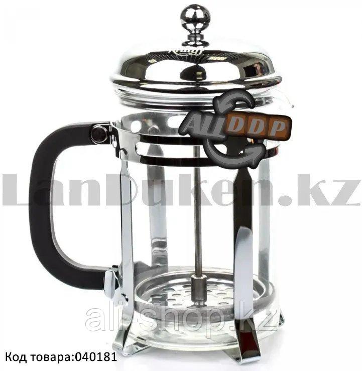 Заварник френч-пресс из нержавеющей стали (пресс для чая и кофе) JML 800 ml - фото 1 - id-p113469108