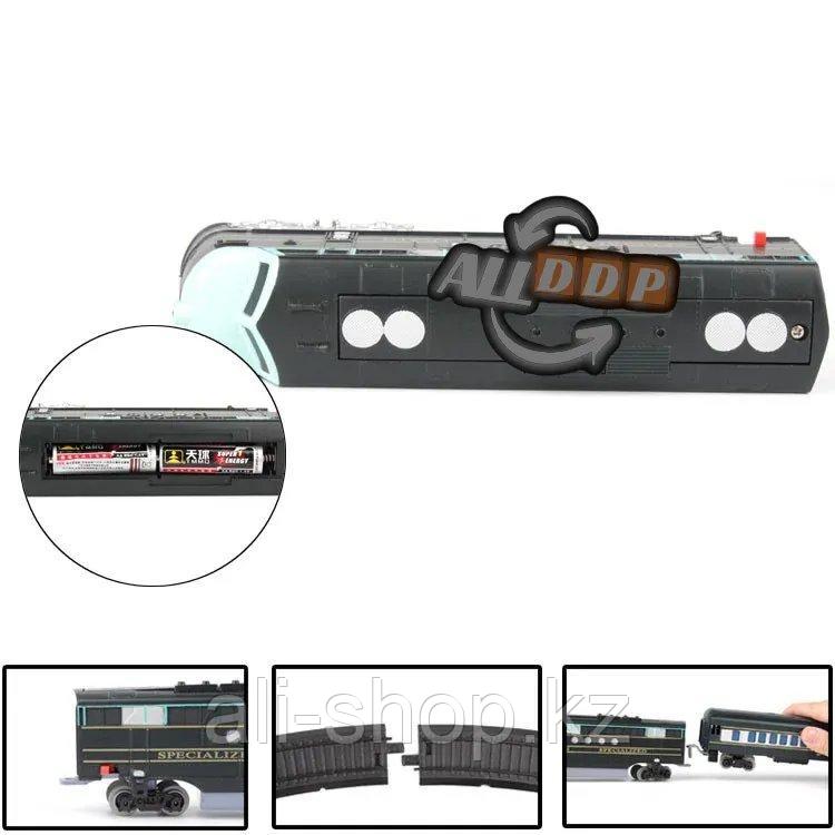 Набор игрушечный железная дорога скоростной поезд на батарейках со световым и музыкальным сопровождением - фото 7 - id-p113469144