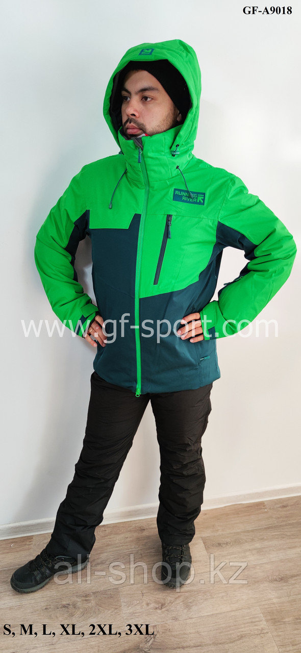 Мужской горнолыжный костюм Running River (зеленый) - фото 1 - id-p113470245