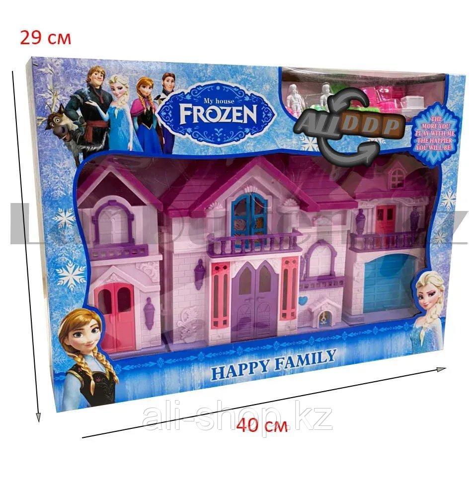 Игровой набор кукольный домик с мебелью Happy Family My house Frozen 1344 - фото 2 - id-p113469191