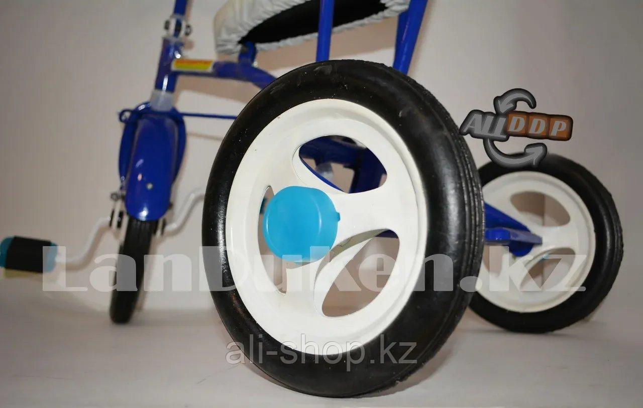 Трехколесный детский велосипед "Балдырган" с родительской ручкой, синий - фото 9 - id-p113469599