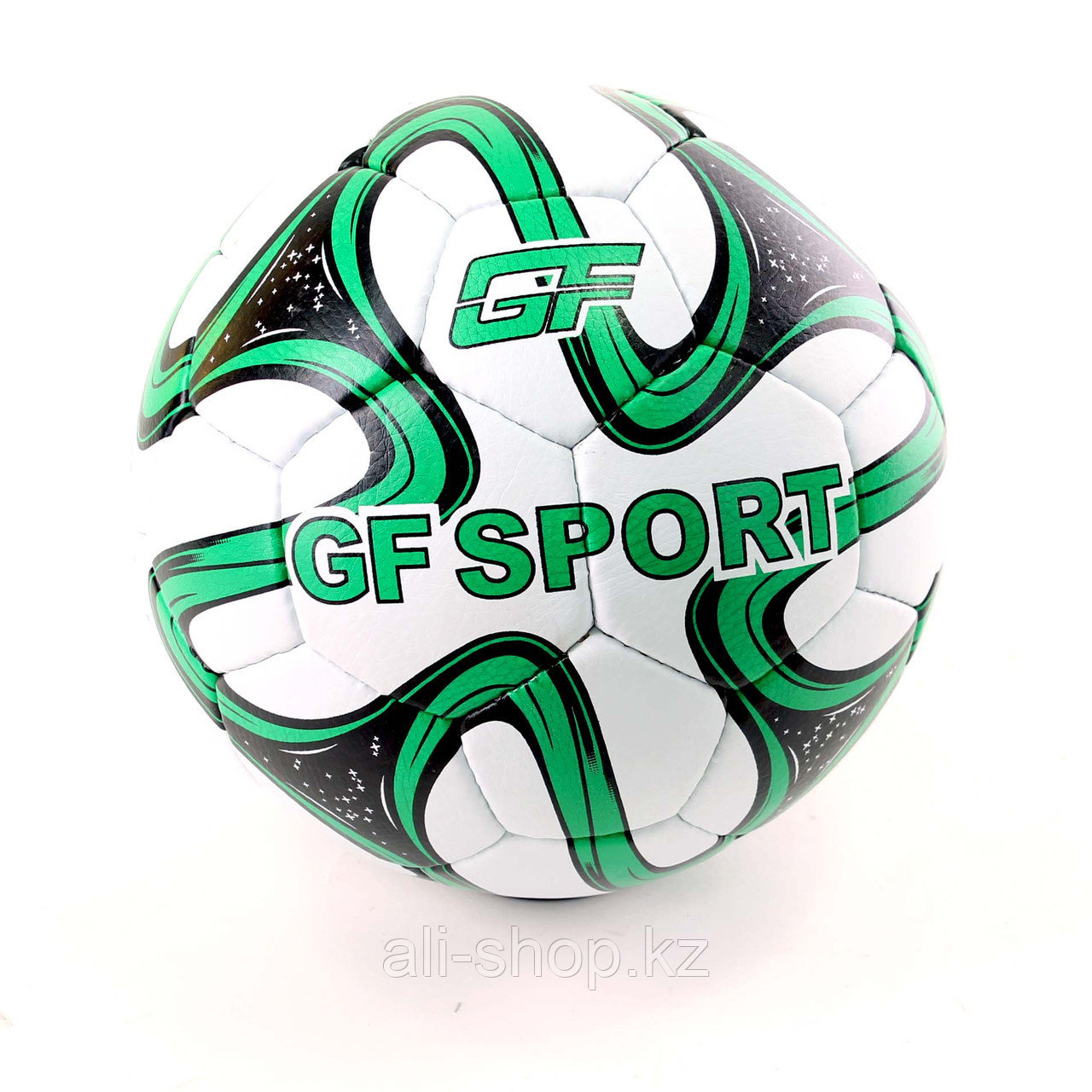 Мяч футбольный GF SPORT(зеленый) - фото 1 - id-p113470797