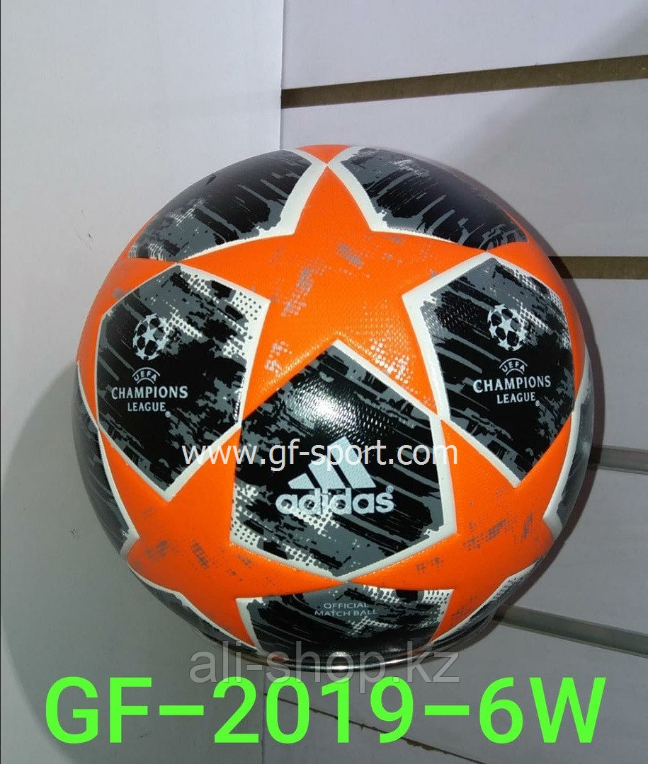 Мяч футбольный Лига чемпионов Adidas 2019-6W - фото 1 - id-p113470845