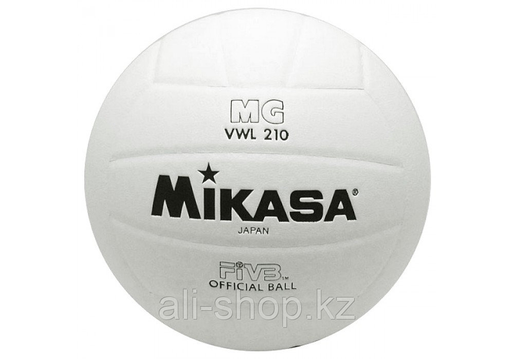 Мяч волейбольный Mikasa VWL210, белый - фото 1 - id-p113470910