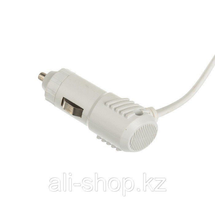 Разветвитель прикуривателя, 3 гнезда с подсветкой, 2 USB, 12/24 В, провод 70 см, белый - фото 4 - id-p113470951