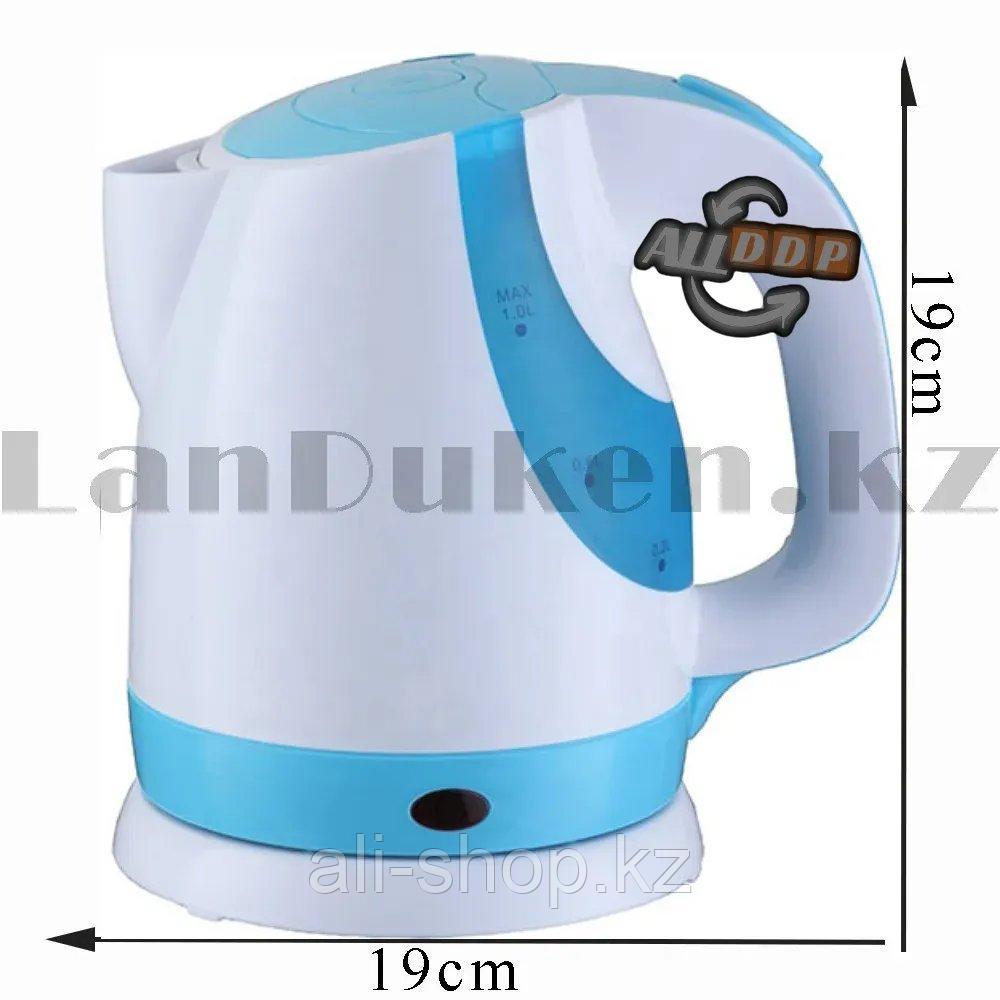 Электрический чайник с функцией авто отключения SDH-203 синего цвета - фото 2 - id-p113469831