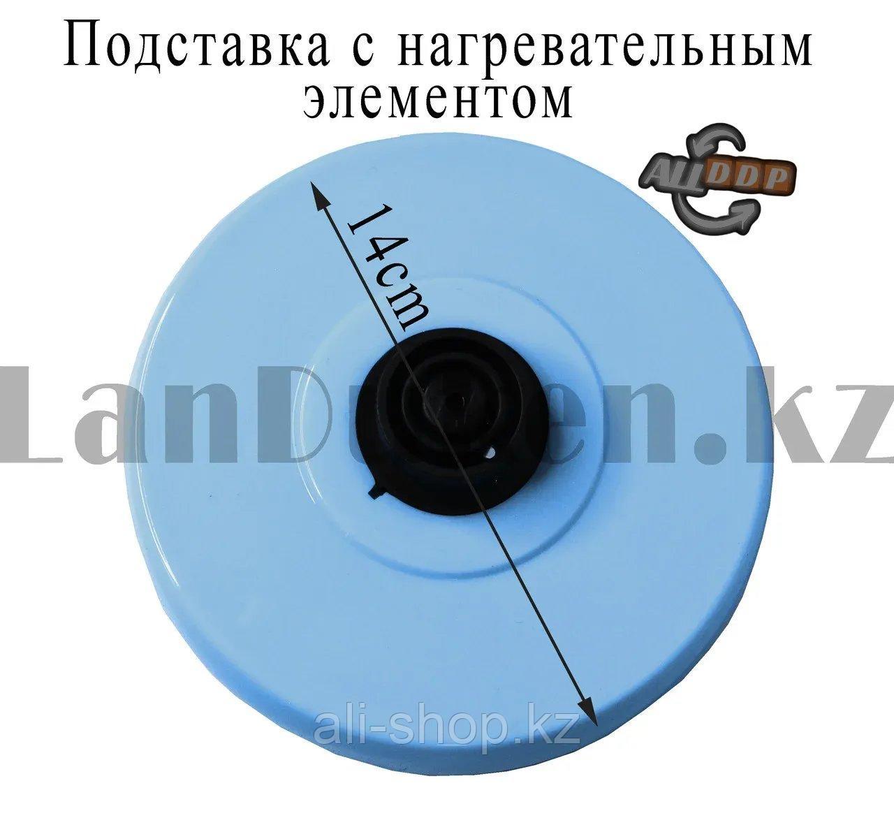 Электрический чайник с функцией авто отключения SDH-203 синего цвета - фото 7 - id-p113469831