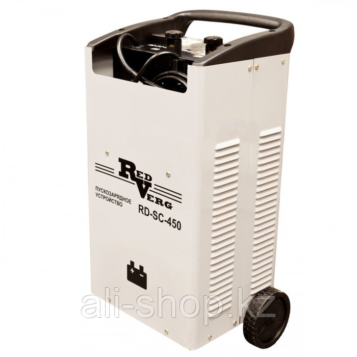 Пуско-зарядное устройство RD-SC-450 RedVerg 220В, выход 12/24В; мощность 2,8кВт/ пуск 20кВт; ток 70А ... - фото 1 - id-p113471033