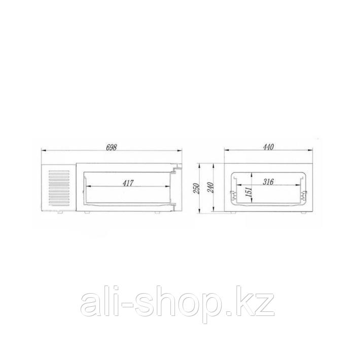 Встраиваемый автохолодильник Alpicool D30 - фото 10 - id-p113471845