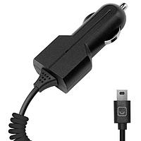 Авто З/У Prime Line (2203) mini USB 1000 mA, черный витой кабель