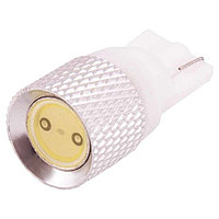 Лампа светодиодная T10(W5W), 12В 1 SMD диод EXTRA LIGHT без цоколя радиатор Skyway,