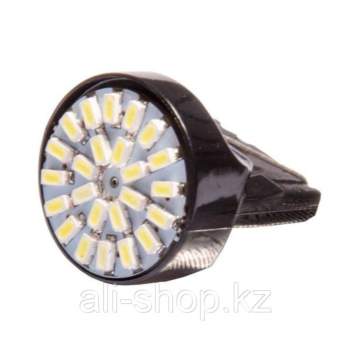 Лампа светодиодная T20(W21W), 12В 24 SMD диодов, Skyway, - фото 1 - id-p113472058