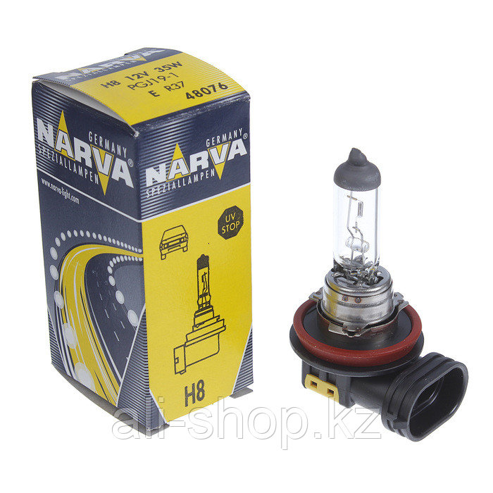 Лампа автомобильная Narva Standard, H8, 12 В, 35 Вт - фото 1 - id-p113473144