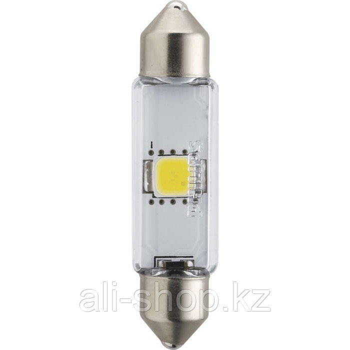 Лампа светодиодная PHILIPS 12 В, SV8,5-43/11, 1,0 Вт, 6000K, X-treme Vision - фото 1 - id-p113473922