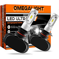Лампа светодиодная, Omegalight Ultra, HB3 2500 lm, набор 2 шт