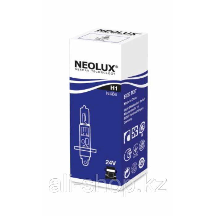 Лампа автомобильная NEOLUX, H1, 24 В, 70 Вт, N466 - фото 1 - id-p113472543
