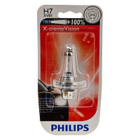 Лампа для мотоциклов PHILIPS, 12 В, H7, 55 Вт, X-tremeVision, +100% света