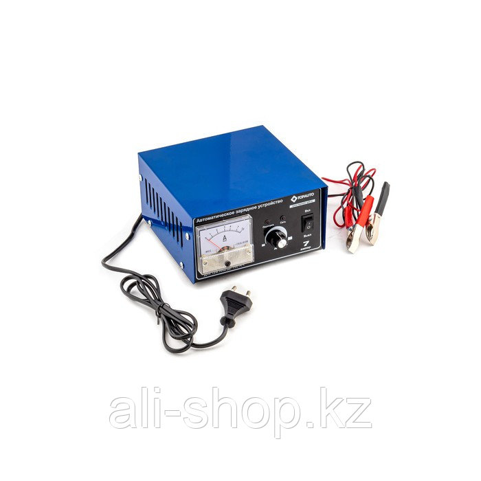 Зарядное устройство для АКБ ТОП АВТО 7А (7А, для 12В-АКБ до 95 А*ч, ручная регулировка) - фото 1 - id-p113471737