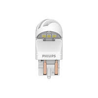 Лампа Светодиодная PHILIPS White X-tremeUltinon LED, 12 В, 6000K, W21/5W, 1.8/0.3 Вт, набор 2 шт, 11 ...