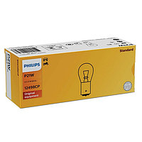 Лампа автомобильная Philips, P21W, 12 В, 21 Вт, 12498CP