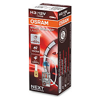 Лампа автомобильная Osram Night Breaker Laser +150%, H3, 12 В, 55 Вт, 64151NL