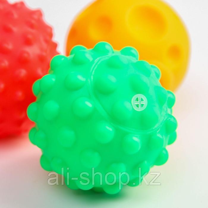 Подарочный набор развивающих мячиков "Цвета и формы" 6 шт. - фото 5 - id-p113475801
