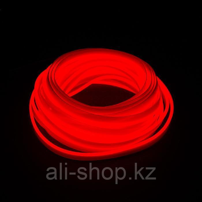 Неоновая нить для подсветки салона, красная, 5 м - фото 1 - id-p113475277