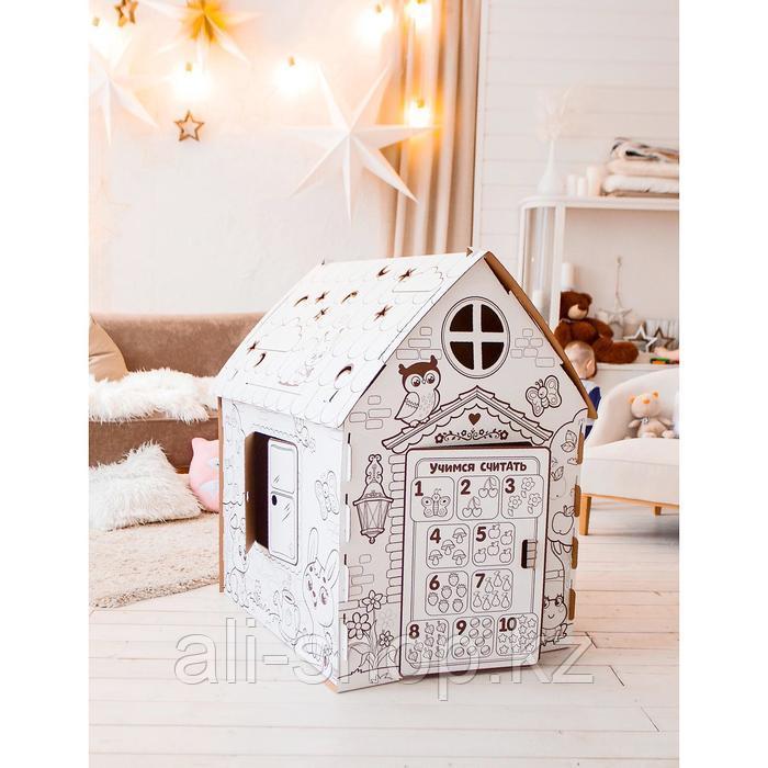 Дом-раскраска из картона «Мой домик» - фото 2 - id-p113475325