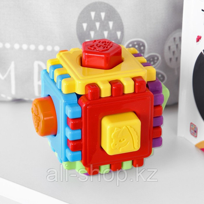Развивающая игрушка Логический куб «Геометрик» - фото 3 - id-p113475899