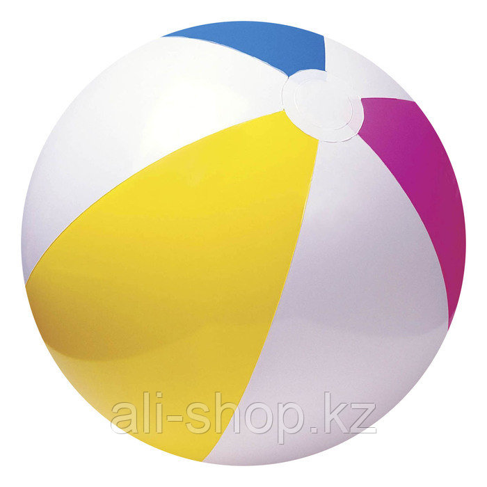 Мяч пляжный «Цветной», d=61 см, от 3 лет, 59030NP INTEX - фото 1 - id-p113475366