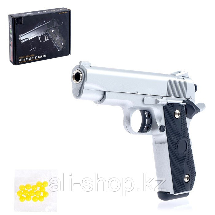 Пистолет пневматический детский «Оборона», металлический - фото 1 - id-p113476015