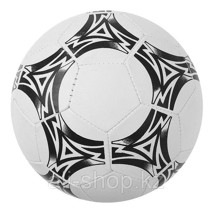 Мяч футбольный, размер 5, 32 панели, 2 подслоя, PVC, машинная сшивка, 200 г - фото 1 - id-p113476819