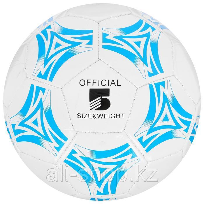 Мяч футбольный, размер 5, 32 панели, 2 подслоя, PVC, машинная сшивка, 200 г - фото 3 - id-p113476819