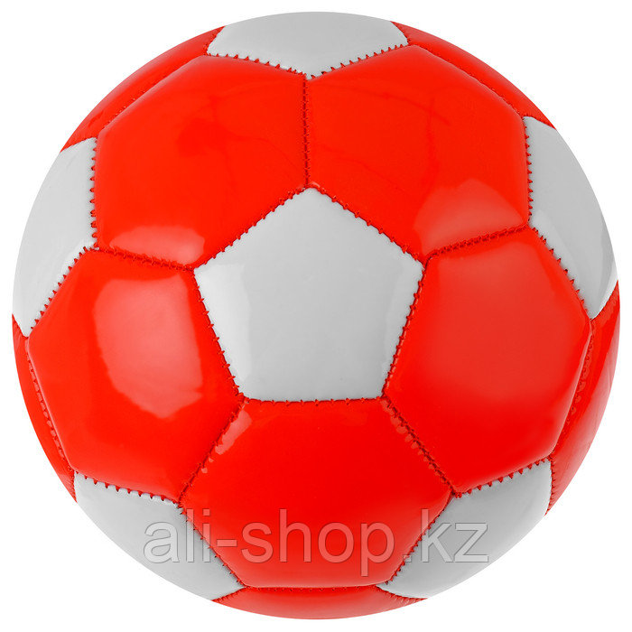 Мяч футбольный, размер 2, машинная сшивка, 2 подслоя, PVC, цвета МИКС - фото 1 - id-p113476838