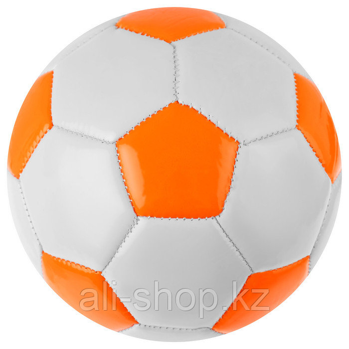 Мяч футбольный, размер 2, машинная сшивка, 2 подслоя, PVC, цвета МИКС - фото 2 - id-p113476838