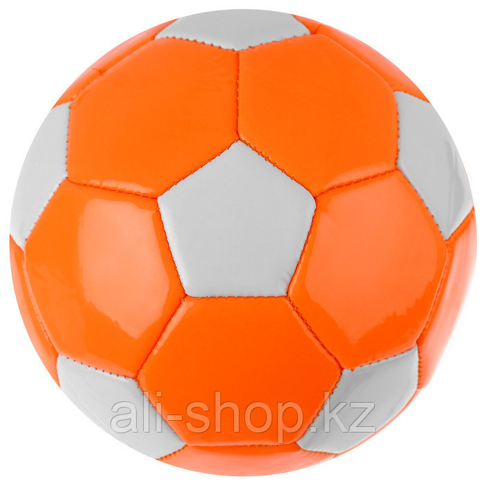 Мяч футбольный, размер 2, машинная сшивка, 2 подслоя, PVC, цвета МИКС - фото 3 - id-p113476838