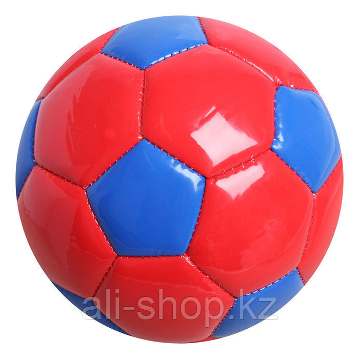 Мяч футбольный, размер 2, машинная сшивка, 2 подслоя, PVC, цвета МИКС - фото 8 - id-p113476838