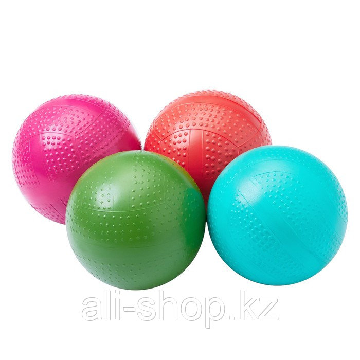 Мяч фактурный, диаметр 10 см, цвета МИКС - фото 1 - id-p113476867