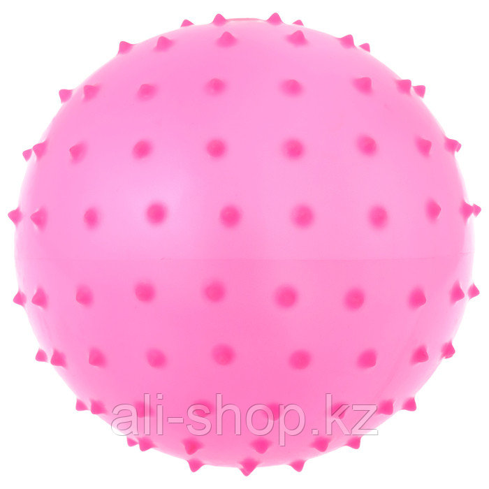 Мячик массажный, матовый пластизоль, d=16 см, 35 г, МИКС - фото 1 - id-p113476889