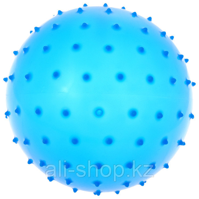 Мячик массажный, матовый пластизоль, d=16 см, 35 г, МИКС - фото 2 - id-p113476889