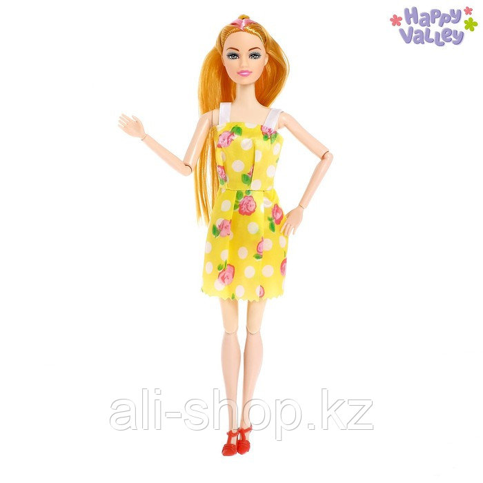 Кукла-модель шарнирная «Кэтти» с набором для создания одежды «Я модельер» - фото 3 - id-p113476203