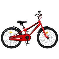 Велосипед 20" Graffiti Deft, цвет красный/чёрный