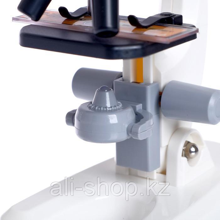 Микроскоп детский «Юный ботаник» кратность х100, х400, х1200, белый, подсветка - фото 7 - id-p113476284