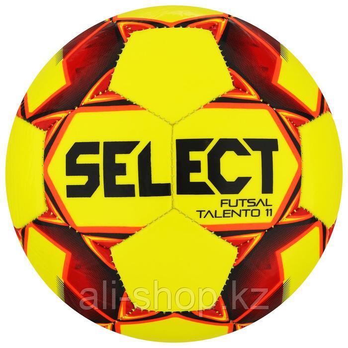 Мяч футзальный SELECT Futsal Talento 11, размер Jr, 32 панели, ТПУ, машинная сшивка, цвет жёлтый/кра ... - фото 1 - id-p113477886