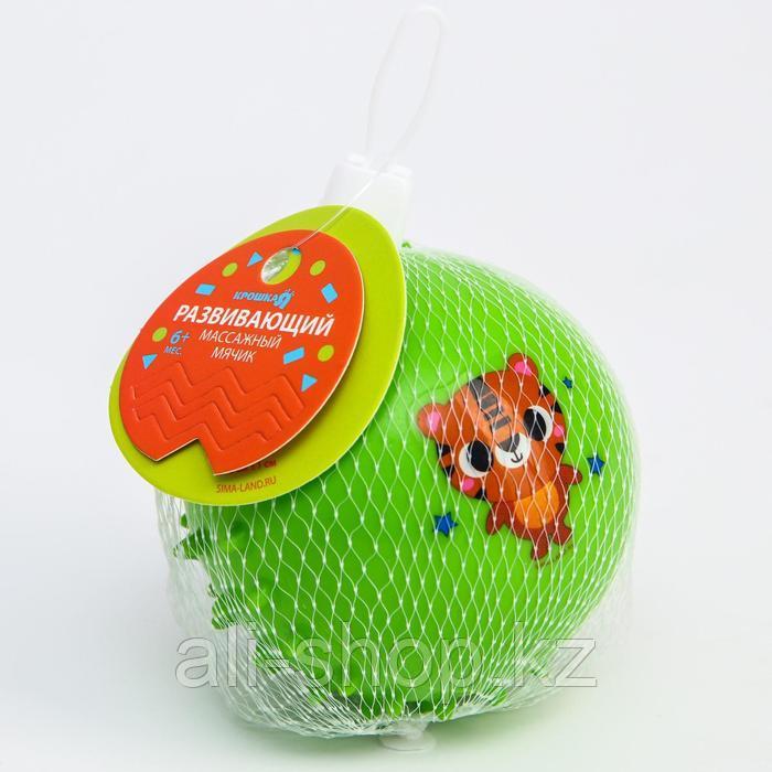 Развивающий массажный мячик «Тигра», мягкий, цвет МИКС, d=8 см - фото 6 - id-p113477911