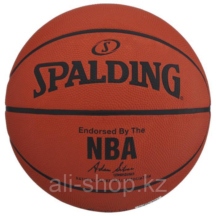Мяч баскетбольный Spalding NBA Silver размер 6 - фото 2 - id-p113477213